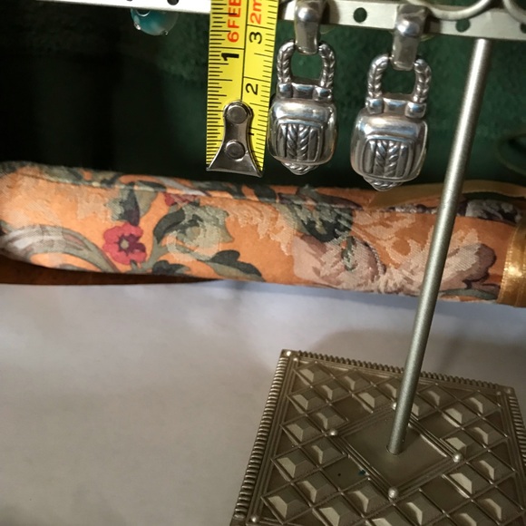 Vintage Brighton Doorknocker Earrings - Picture 4 of 4